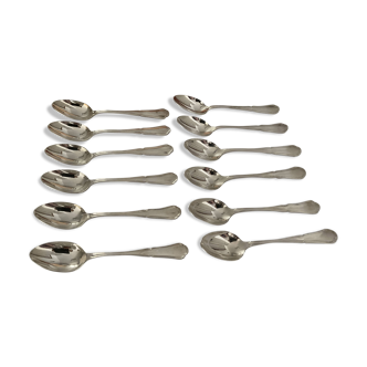 Box of 12 dessert spoons. Felix Brothers