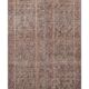 Vintage Turkish Oushak Rug Handwoven 55x373 cm