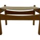 Vintage Ottoman style Safari Sørlie Möbler - Rolf Rastad & Adolf Relling
