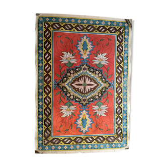 Original bulgarian national motif poster 1960's wall decoration home decor