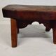 Tabouret / repose pieds brutaliste