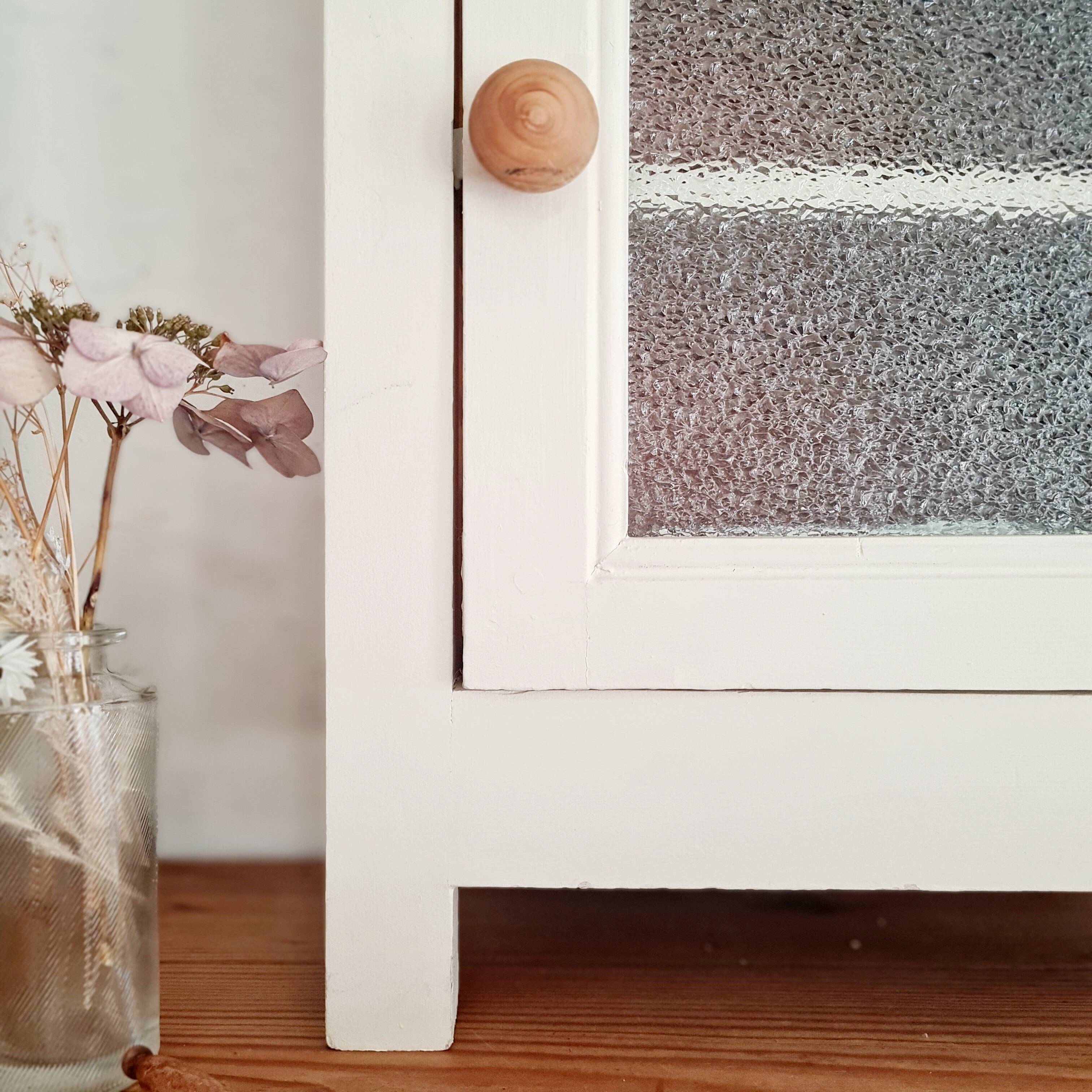 Glass medicine cabinet