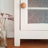 Glass medicine cabinet