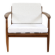 Vintage Scandinavian teak armchair Grete Jalk 1960