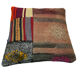 Vintage turkish kilim cushion cover , 40 x 40 cm