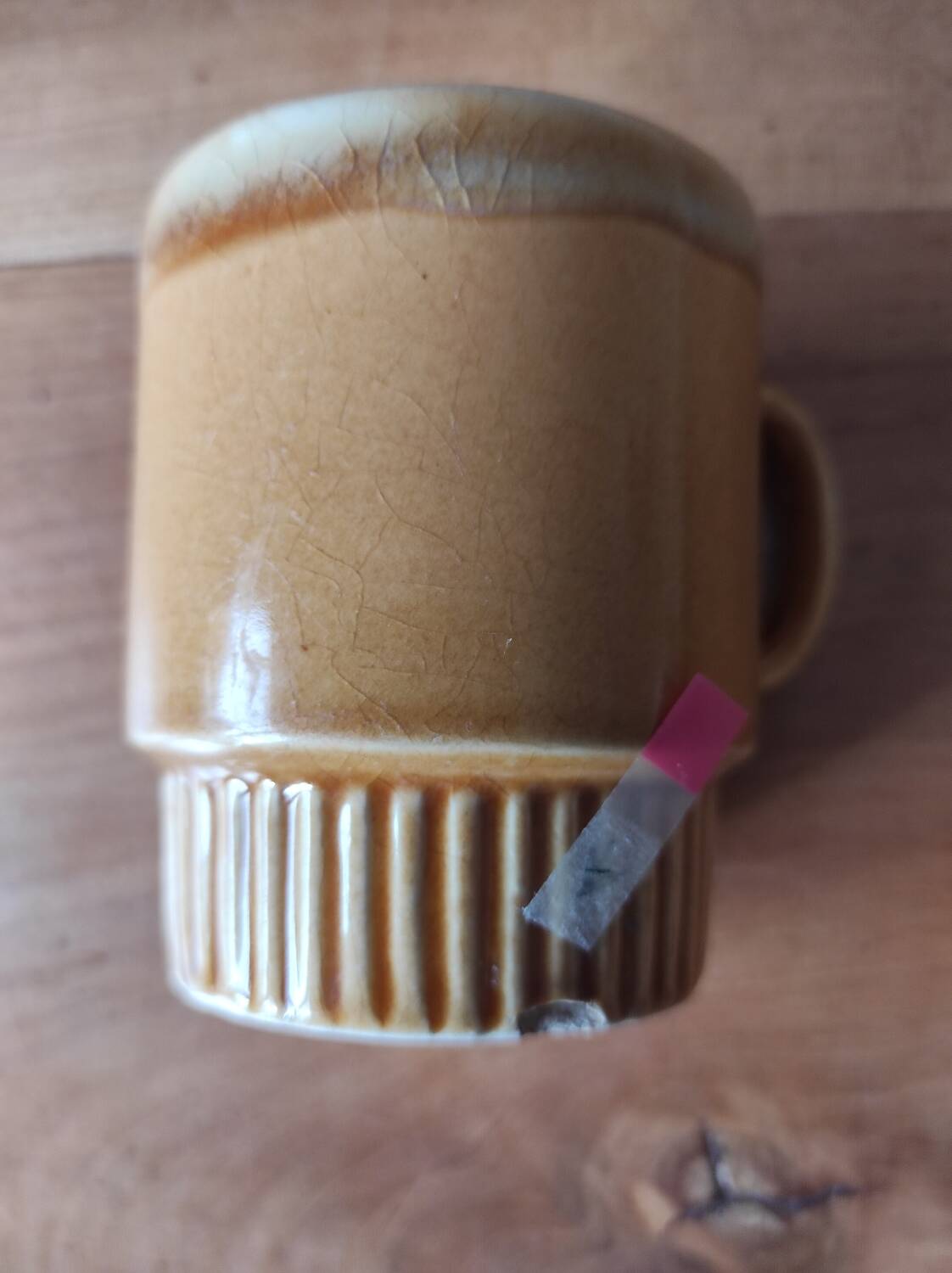 Ceramic mug made in China with Chinese characters