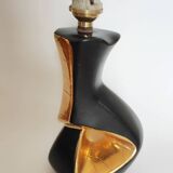 Lampe céramique or