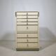 Dental cabinet in metal by Baisch, 1950s
