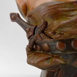 Terracotta bust of Judith by Ricardo Aurilli, circa 1900-1910