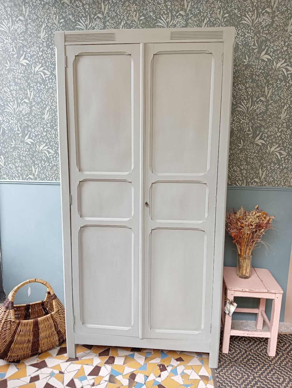 Parisian wardrobe 2 doors