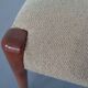 Danish Solid Teak Dining Chairs, 1960s, Set of 4
