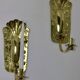 Mid Century Swedish Brass Sconces