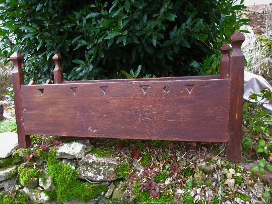 Berceau antique Français balançant 1900