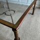 XL Gilt Coffee Table, Italy, 1970's, by Giovanni Banci for Hermes