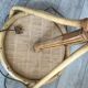 Floor lamp 60s bamboo rattan