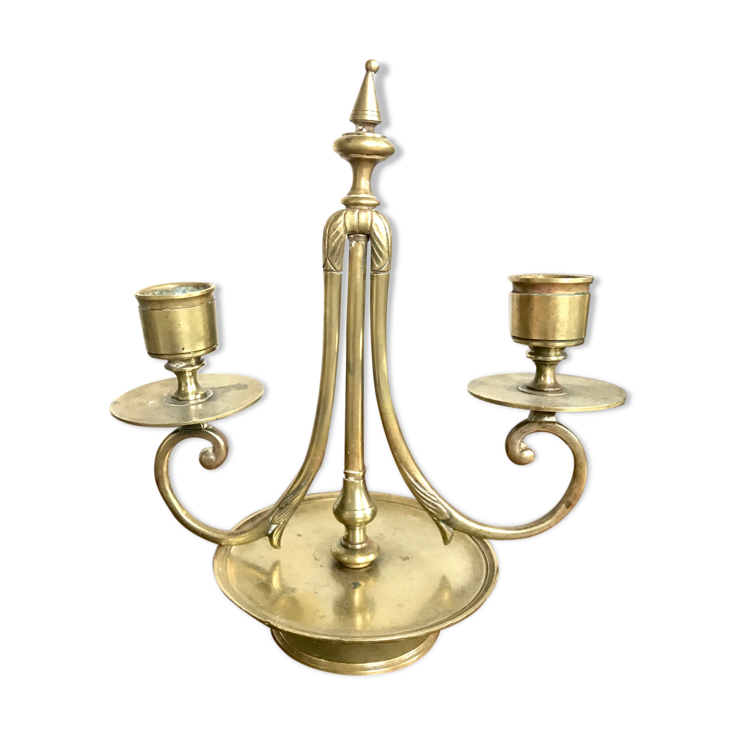 Brass candlestick