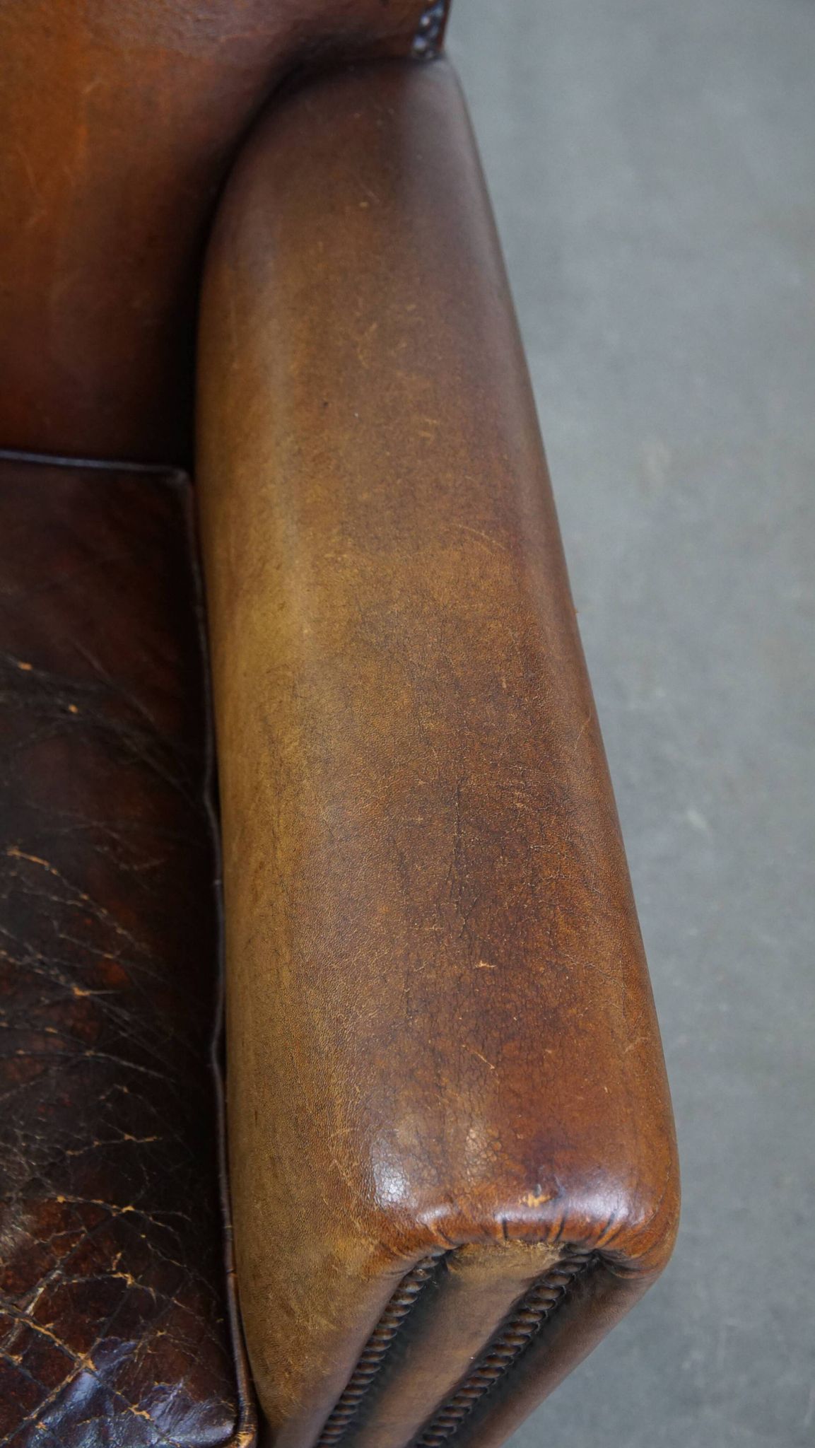 Sheepskin Leather Armchair