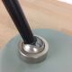 50s industrial style desk lamp, metal