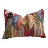 Magnifique coussin Kilim berbère vintage du Maroc