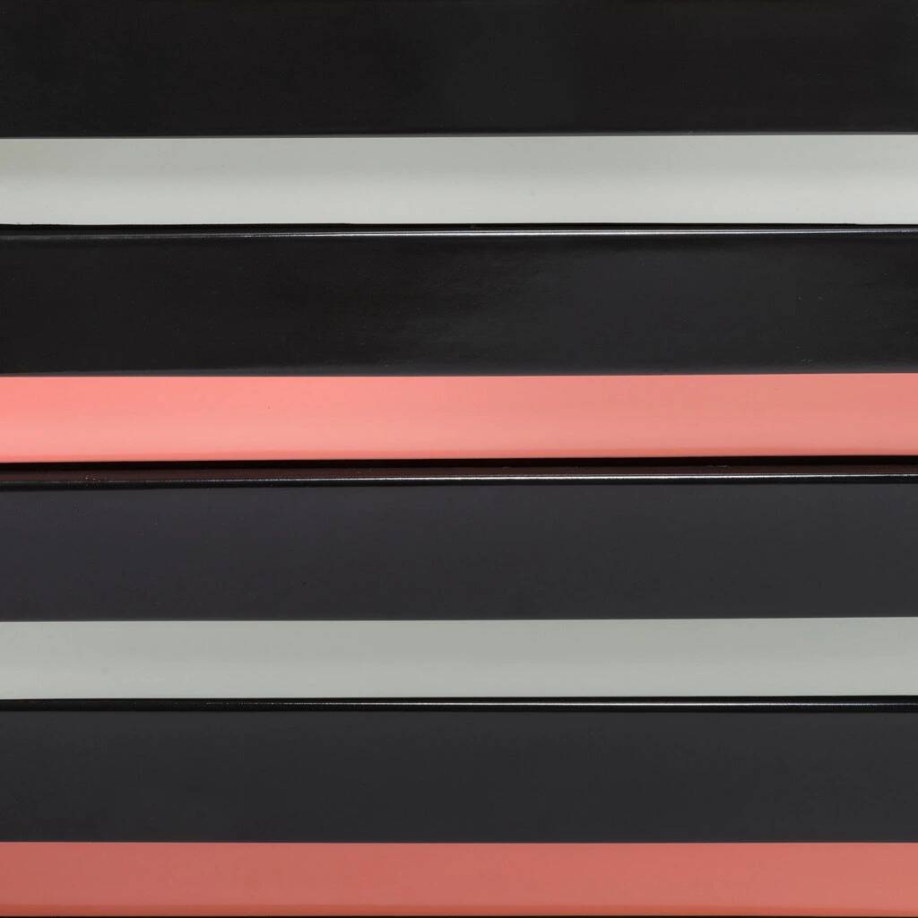 Original U-458 cabinet designed by Jiří Jiroutek in 1958 -  Black & Pink