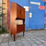 Teak Corner Cabinet by Omann Jun