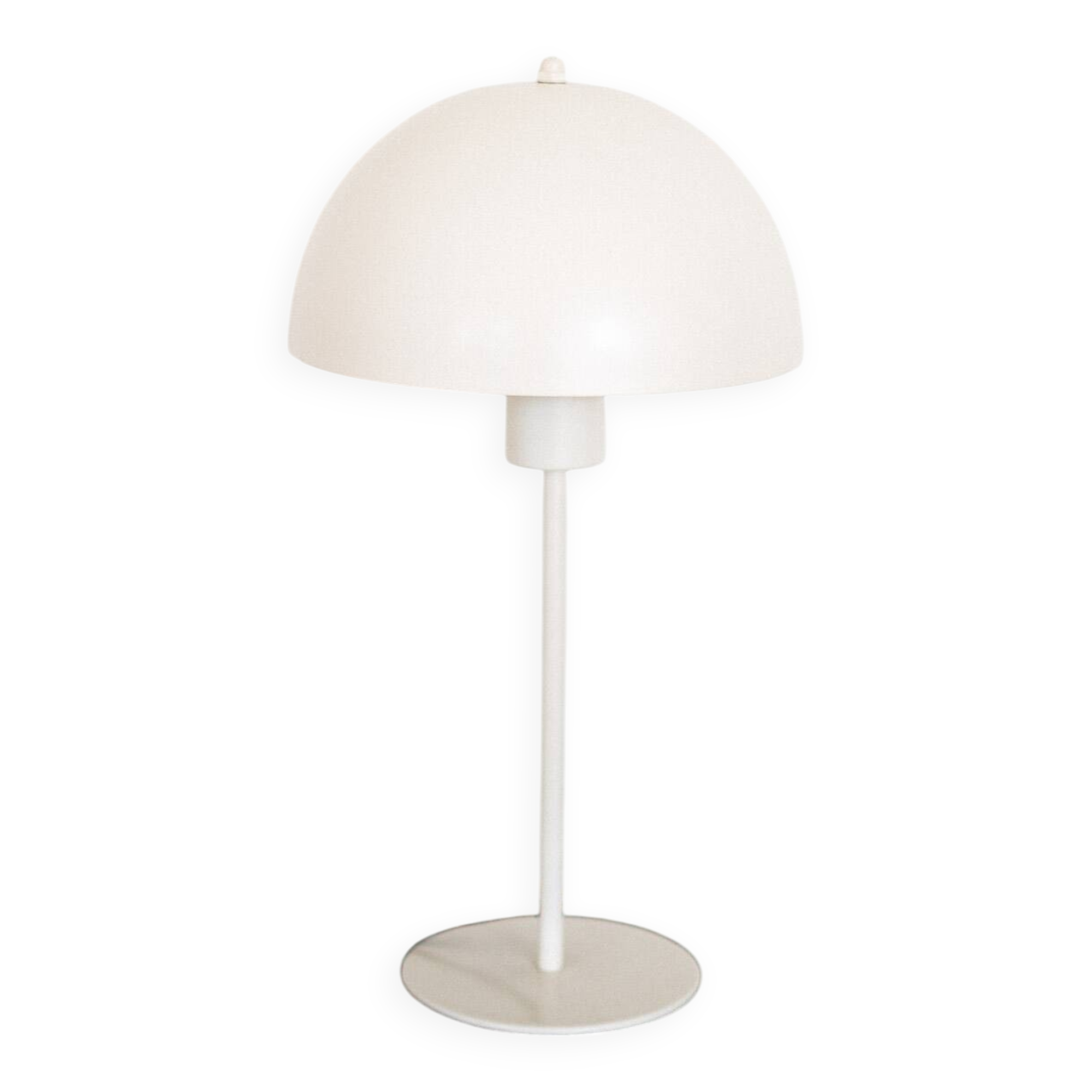 White mushroom lamp
