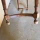 Louis XVI style 2-seater caned piano bench