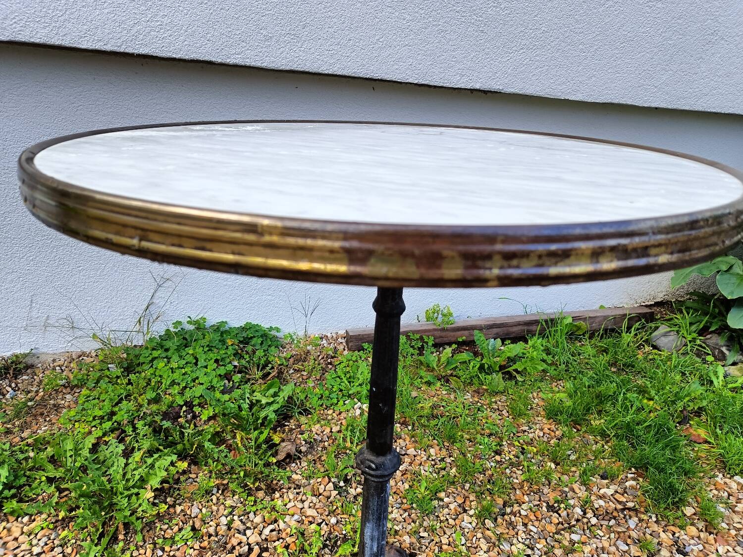 Table bistrot ronde ancienne