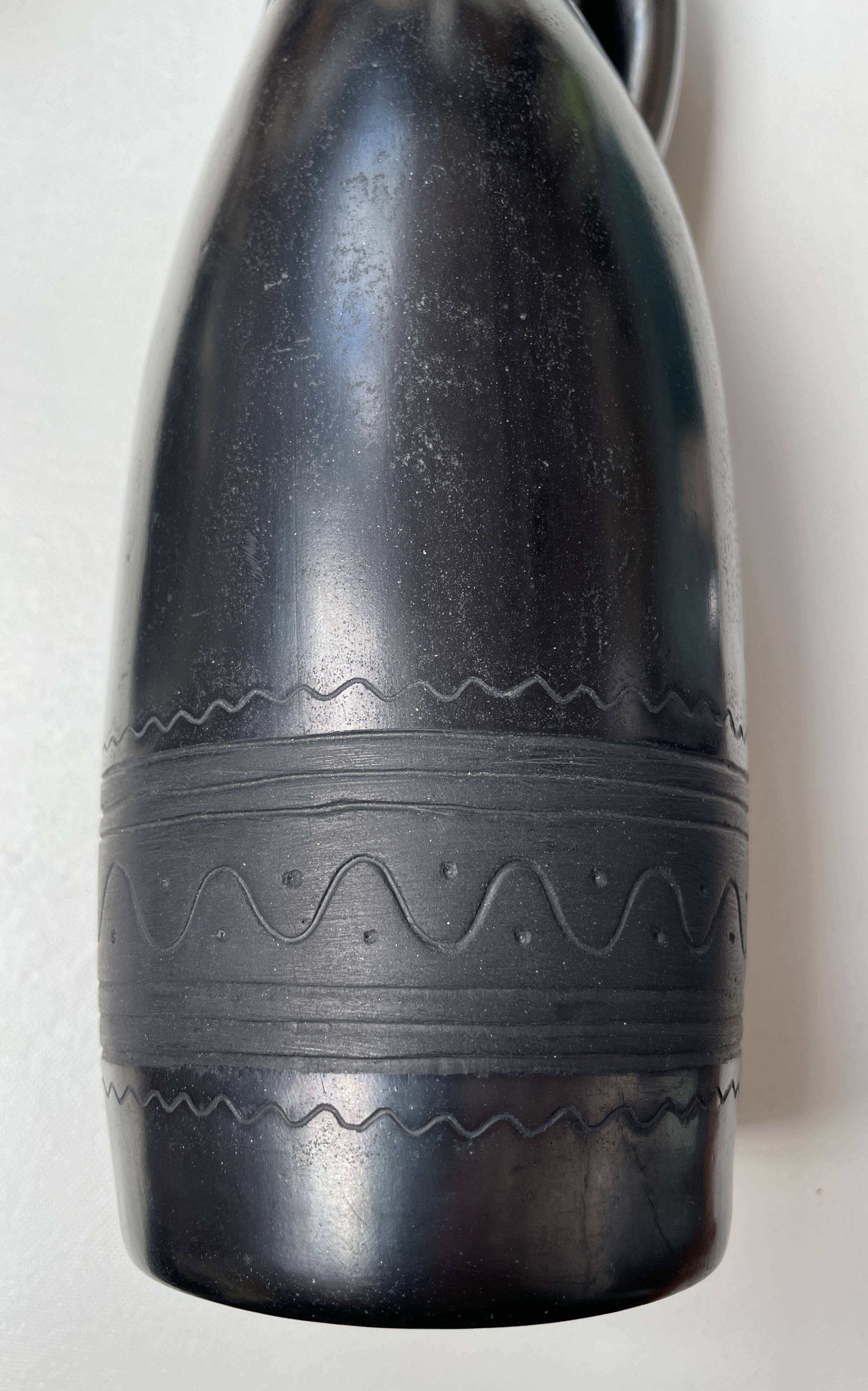 ceramic vase, anthropomorphic, 1950s-60s