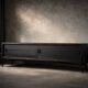 Vintage Mid-Century Scandinavian Modern Dark Oak Sideboard, 1960s