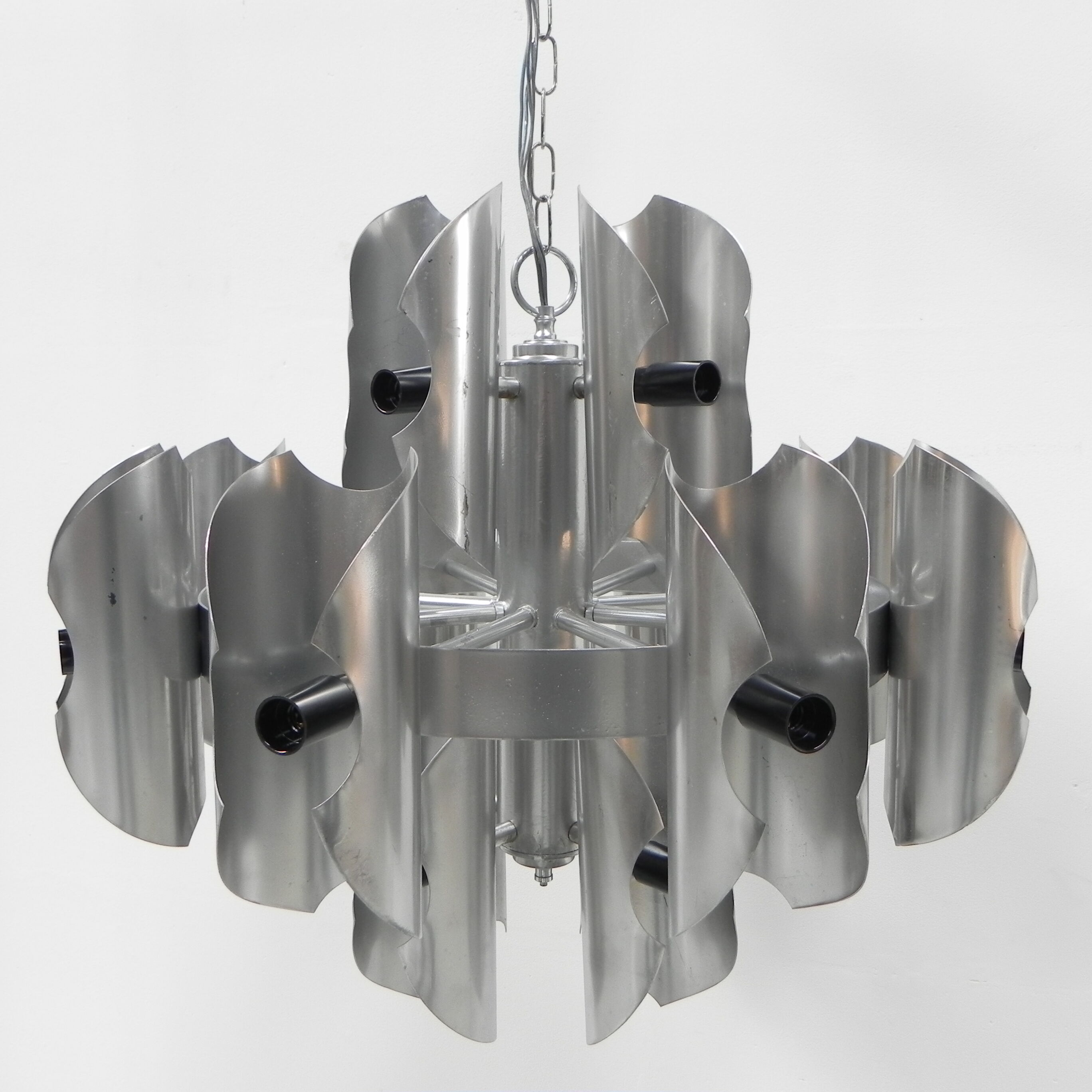 Vintage hanging lamp with 16 light points