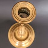 Pair of brass candlesticks