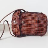 Wicker case for Minaudière glass