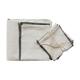 Chalk linen tablecloth and towels