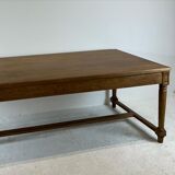 Oak work table, 1850