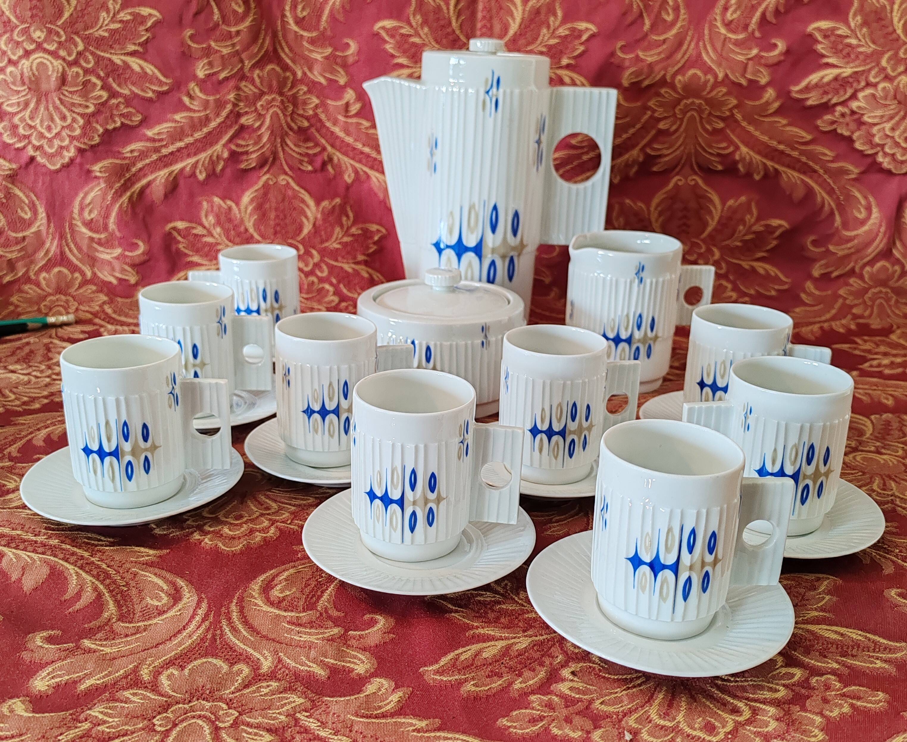 Haviland Limoges France Porcelain Coffee Set