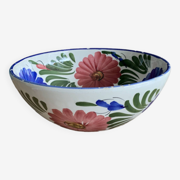 Vintage Italian ceramic salad bowl