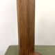 Square modernist wooden mirror — Scandinavian style, 1970s
