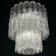 Lustre Murano Tronchi par Venini, Italie, années 1960