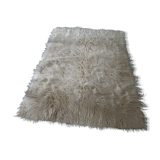 Wool flokati carpet