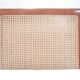 Fauteuil vintage en bois et cannage