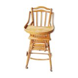 Vintage transformable baby high chair