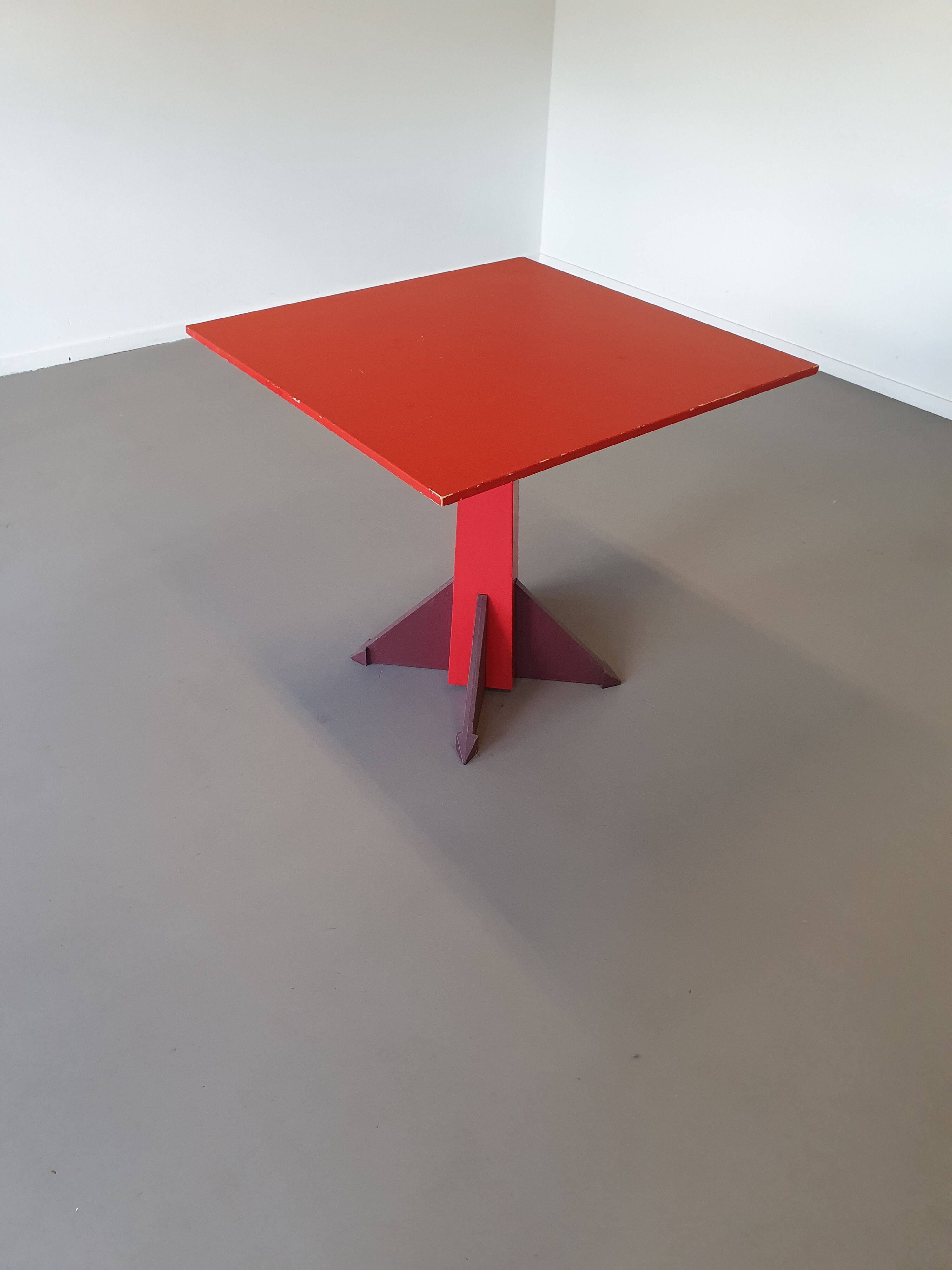 Model 4310 dining table by Anna Castelli Ferrieri for Kartell, 1980