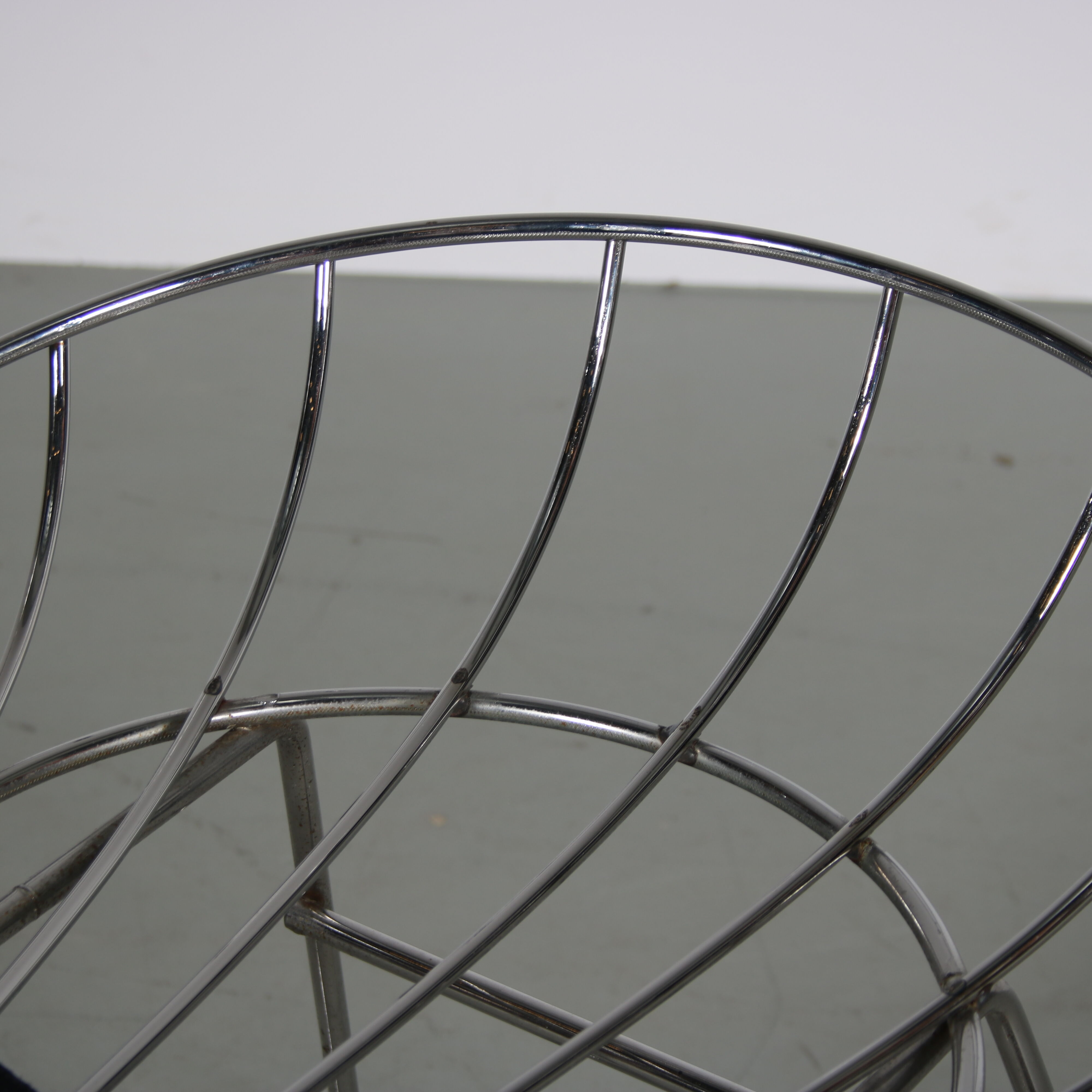 1960s Wire metal stools by Tomado from the Netherlands