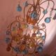 Lustre en cristal vintage