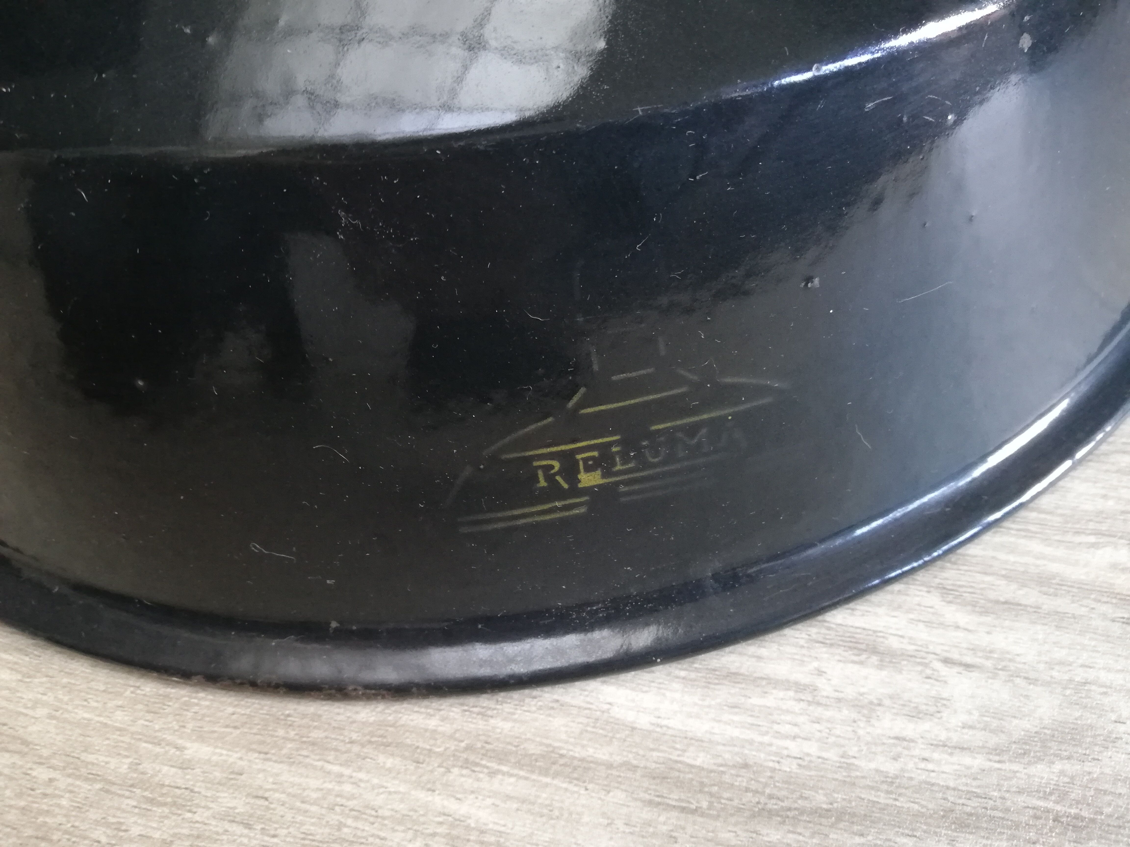 Light industrial workshop Bowl enamelled sheet metal Remula