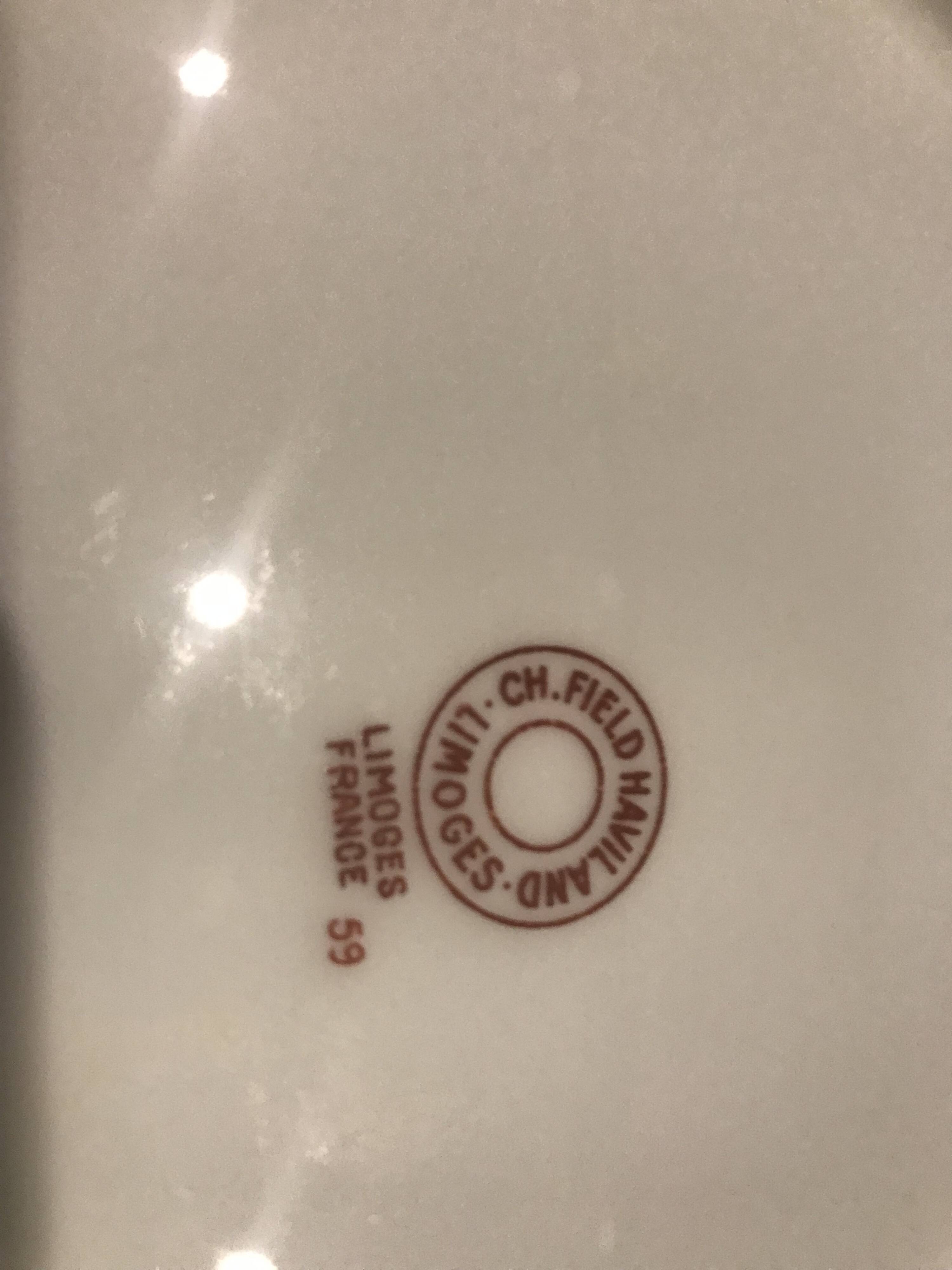 12 flat plates Havilland