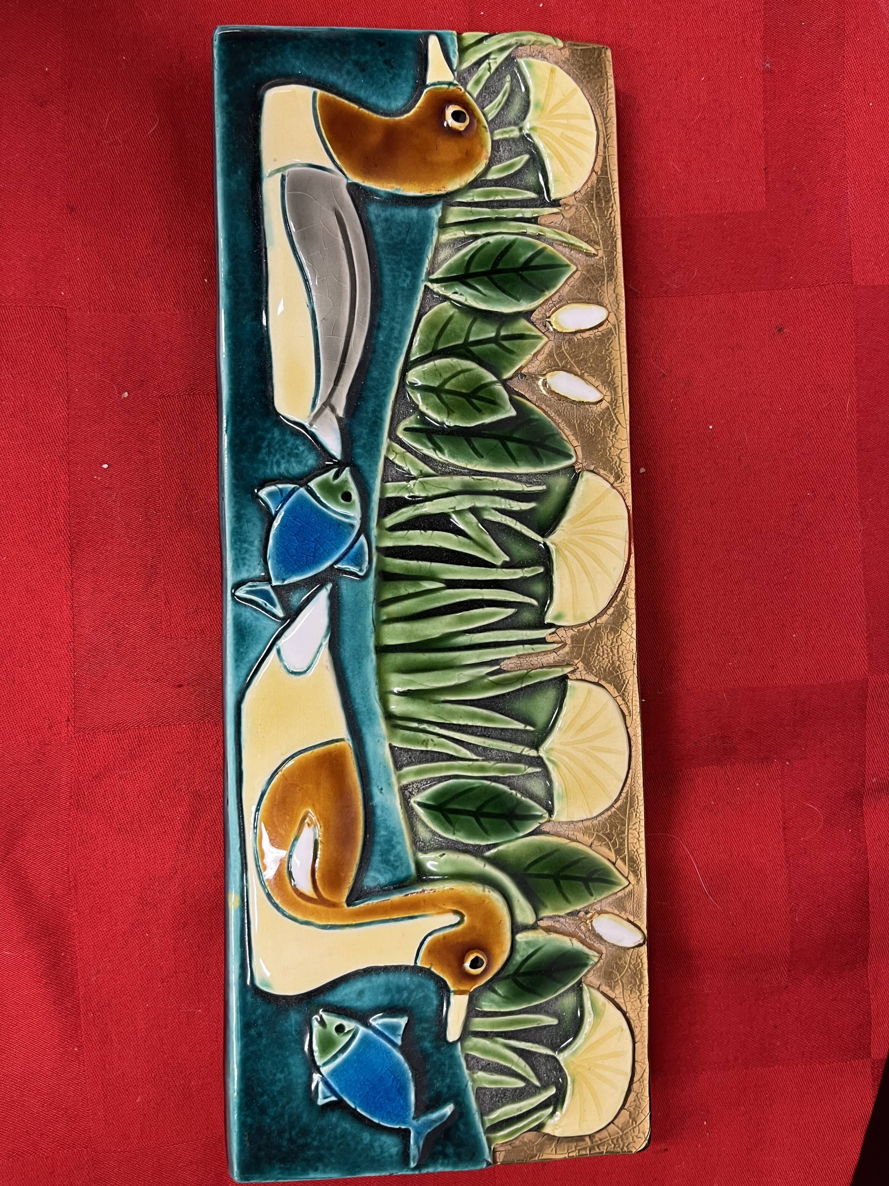 Ceramic duck box Mithe Espelt