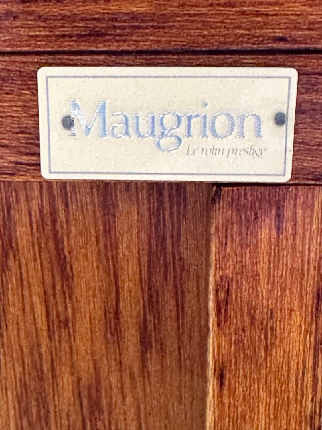 Maugrion bamboo chest of drawers for Roche Bobois