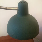 Articulated lamp, green granita metal, 1960